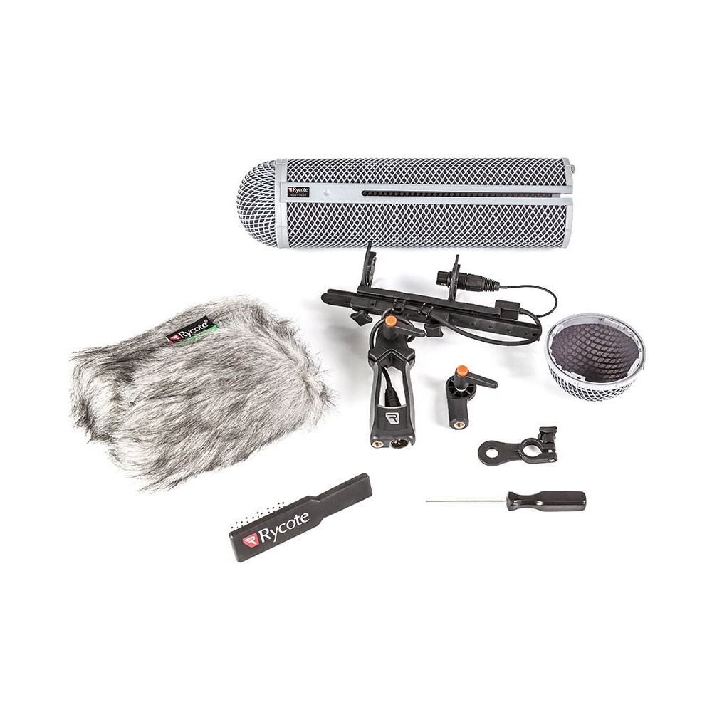 Rycote Modular Windshield WS 4 Kit Rycote - Flexibles, komplettes Windschutz- und Aufhängungspaket, das unterschiedliche Windsch