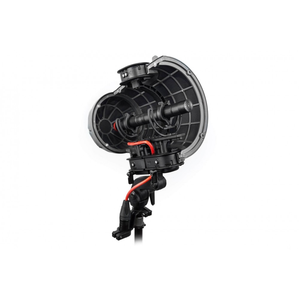 Rycote Cyclone Windshield Kit, Small (XLR) Rycote - Hervorragende akustische Transparenz – die offene Schalenstruktur ohne paral