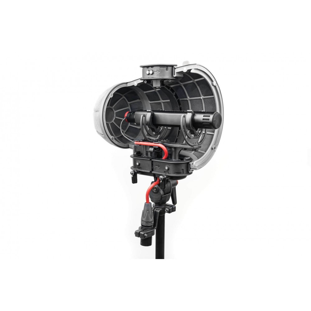 Rycote Cyclone Windshield Kit, Small (XLR) Rycote - Hervorragende akustische Transparenz – die offene Schalenstruktur ohne paral