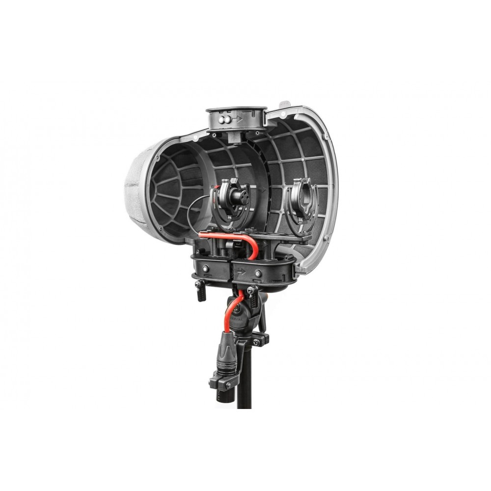 Rycote Cyclone Windshield Kit, Small (XLR) Rycote - Hervorragende akustische Transparenz – die offene Schalenstruktur ohne paral