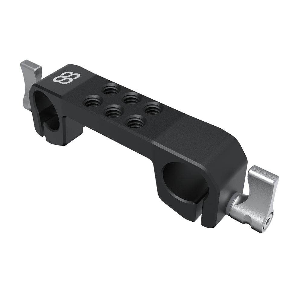 15mm Rod Mount Bridge 8Sinn - Hauptmerkmale:
15mm Stange kompatibel
6 x 1/4" Gewindemontagepunkte
Aus Aluminium gefertigt
60mm