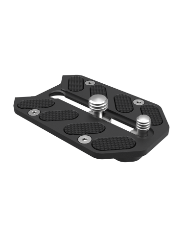 Erhöhungsplatte Basic 8Sinn - Hauptmerkmale:
1/4" und 3/8" Befestigungsschraube
Aus Aluminium gefertigt
Gummipuffer
 1