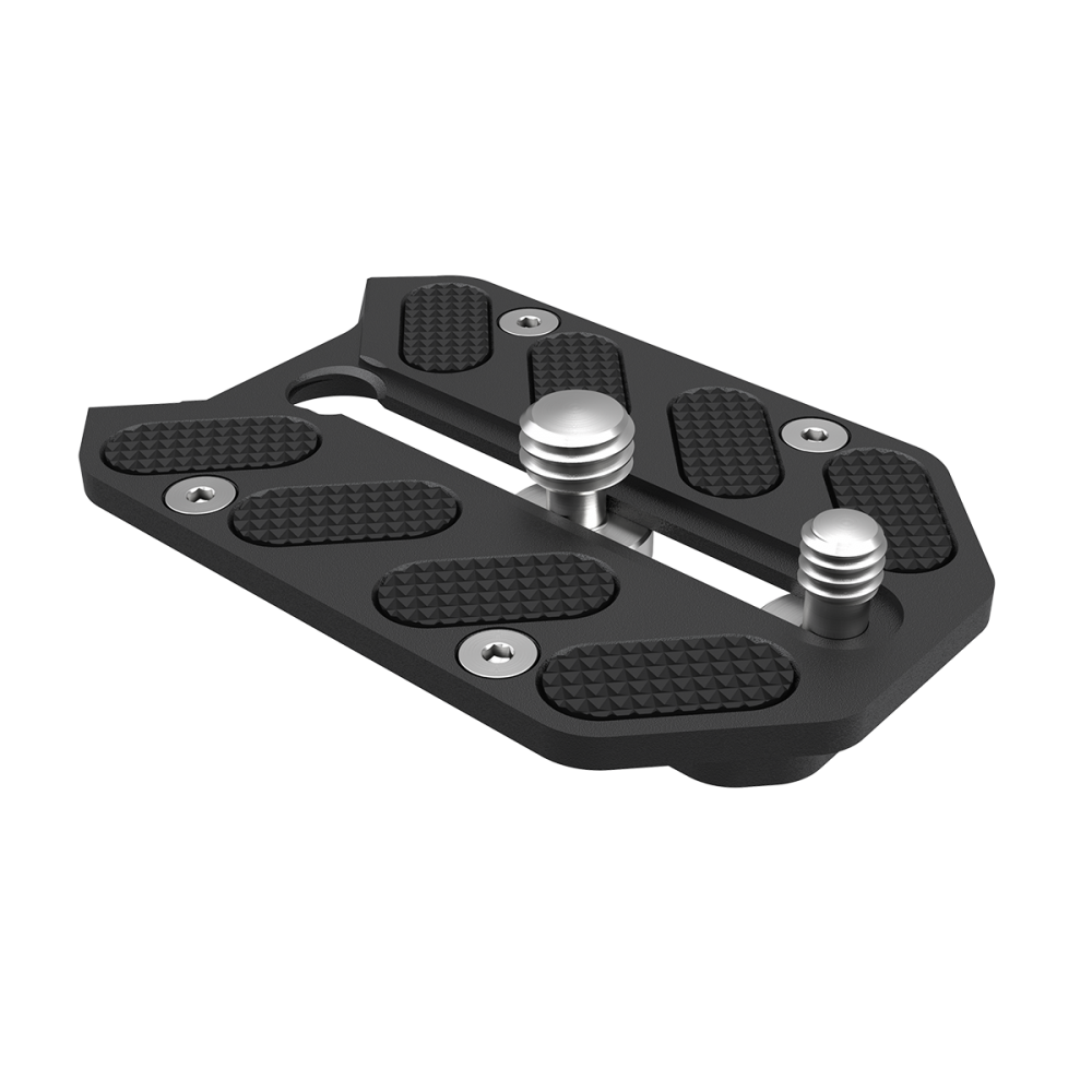 Erhöhungsplatte Basic 8Sinn - Hauptmerkmale:
1/4" und 3/8" Befestigungsschraube
Aus Aluminium gefertigt
Gummipuffer
 1