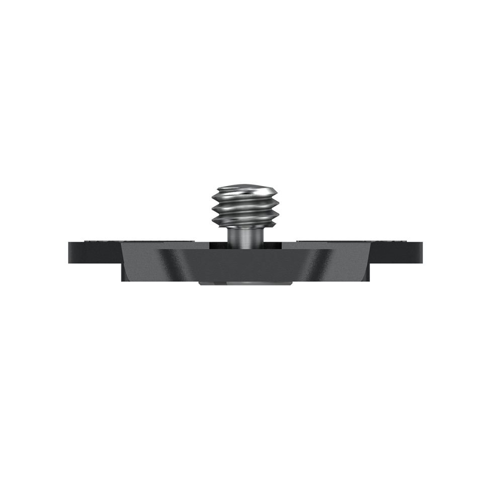 Erhöhungsplatte Basic 8Sinn - Hauptmerkmale:
1/4" und 3/8" Befestigungsschraube
Aus Aluminium gefertigt
Gummipuffer
 3