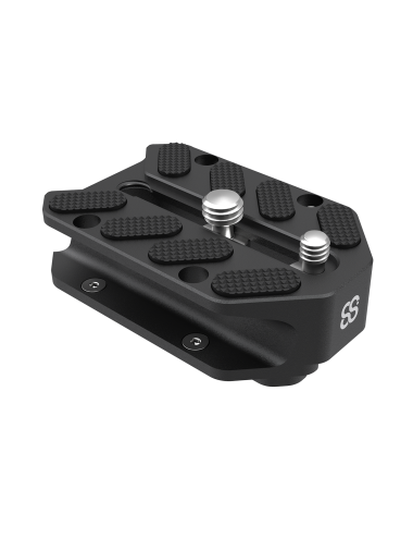 Steigplatte I 8Sinn - Hauptmerkmale:

1/4" und 3/8" Befestigungsschraube
Aus Aluminium gefertigt
Gummipuffer 0
 1