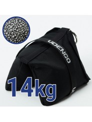 Steel Shot Bag 14kg Udengo - New model 2019!Size: 40cm x 22cm / 15.47" x 8.66"Weight: 14kg / 30.86 lbsFilling: chrome plated ste