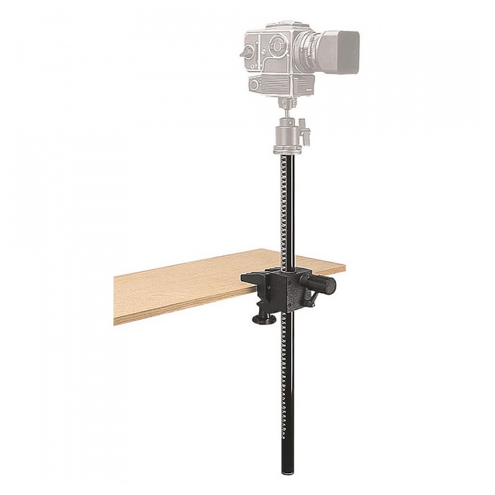 Tischbefestigte Mittelsäule Manfrotto - Getriebesäule mit Klemme
Kompatibel mit Tischstärken von 18-38mm
Einstellbar zwischen