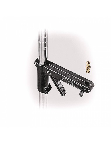 SLIDING Brack Stativ. B. schwarz Manfrotto - Einsäulen-Lichtstativ mit Rädern
Federbelasteter Gleitarm für ultrapräzise