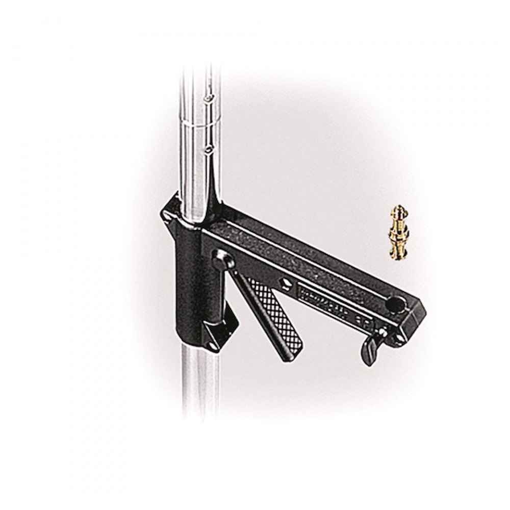 SLIDING Brack tripod. B. black Manfrotto - Single column lighting stand with wheels
Spring loaded sliding arm for ultra-precise 