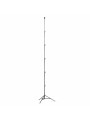 6-Sections High Super Stand 1 Levelling Leg Black Aluminium Manfrotto - 
Heavy-duty Professional Lighting Stand
Stable and secur