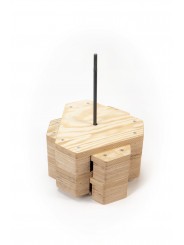 Elefantenblock 4" Set Udengo - NUR VORBESTELLUNGEN, Fertigung auf Anfrage.10x Elefantenblock 4"
Größe: 24" x 14" x 14" (61cm x