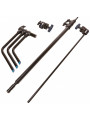 C-Stand Turtle Base Blk 40'' 300cm/9.8' w/Grip Head, Arm Avenger - 40'' Turtle Base C-Stand Kit, mit C-Stand aus schwarzem Chrom