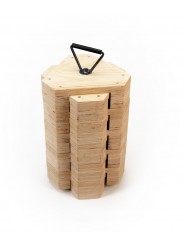 Elefantenblock 4" Set Udengo - NUR VORBESTELLUNGEN, Fertigung auf Anfrage.10x Elefantenblock 4"
Größe: 24" x 14" x 14" (61cm x
