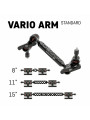 Vario Arm Standard Slidekamera - 
Allows to mount various kinds of photo/video accessories
Wide Range of Movement
Plenty number 