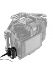 Hdmi-Kabelklemme für 8Sinn Panasonic GH6 Cage 8Sinn - - Halterung + HDMI-Klemme- Dreiteilige Klemme- Einstellbare Spannweite-