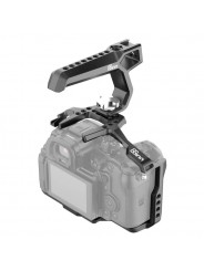 Panasonic GH6 Cage 8Sinn - - 1/4" Befestigungspunkte- Arri-Aufnahmepunkt (3/8" Befestigungspunkt oben)- M4-Gewinde (oben vorne,