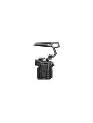 Panasonic GH6 Cage 8Sinn - - 1/4" mounting points- Arri locating point (3/8" mounting point on top)- M4 threads (top front, bott