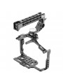 Panasonic GH6 Cage 8Sinn - - 1/4" Befestigungspunkte- Arri-Aufnahmepunkt (3/8" Befestigungspunkt oben)- M4-Gewinde (oben vorne,