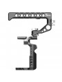 Panasonic GH6 Cage 8Sinn - - 1/4" mounting points- Arri locating point (3/8" mounting point on top)- M4 threads (top front, bott