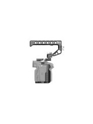 Panasonic GH6 Cage 8Sinn - - 1/4" Befestigungspunkte- Arri-Aufnahmepunkt (3/8" Befestigungspunkt oben)- M4-Gewinde (oben vorne,