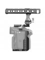 Panasonic GH6 Cage 8Sinn - - 1/4" mounting points- Arri locating point (3/8" mounting point on top)- M4 threads (top front, bott