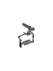 Panasonic GH6 Cage 8Sinn - - 1/4" Befestigungspunkte- Arri-Aufnahmepunkt (3/8" Befestigungspunkt oben)- M4-Gewinde (oben vorne,