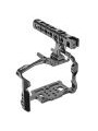 Panasonic GH6 Cage 8Sinn - - 1/4" Befestigungspunkte- Arri-Aufnahmepunkt (3/8" Befestigungspunkt oben)- M4-Gewinde (oben vorne,