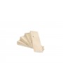 Udengo Wedge Track - The huge compensatory wedges are made of hardwood.  3