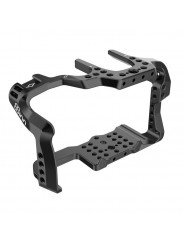 Panasonic GH5 / GH5M2 /GH5s Cage V2 8Sinn - - 1/4" Befestigungspunkte- Eine Befestigungsschraube (unten)- Kalte Schuhhalterung-