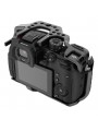 Panasonic GH5 / GH5M2 /GH5s Cage V2 8Sinn - - 1/4" Befestigungspunkte- Eine Befestigungsschraube (unten)- Kalte Schuhhalterung-