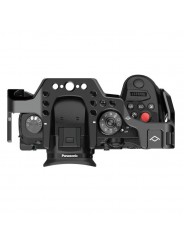 Panasonic GH5 / GH5M2 /GH5s Cage V2 8Sinn - - 1/4" Befestigungspunkte- Eine Befestigungsschraube (unten)- Kalte Schuhhalterung-