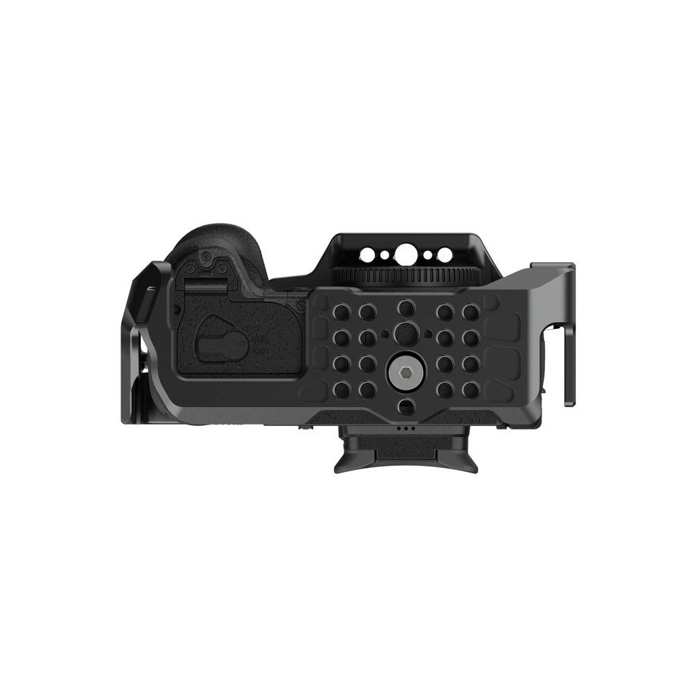 Panasonic GH5 / GH5M2 /GH5s Cage V2 8Sinn - - 1/4" Befestigungspunkte- Eine Befestigungsschraube (unten)- Kalte Schuhhalterung-