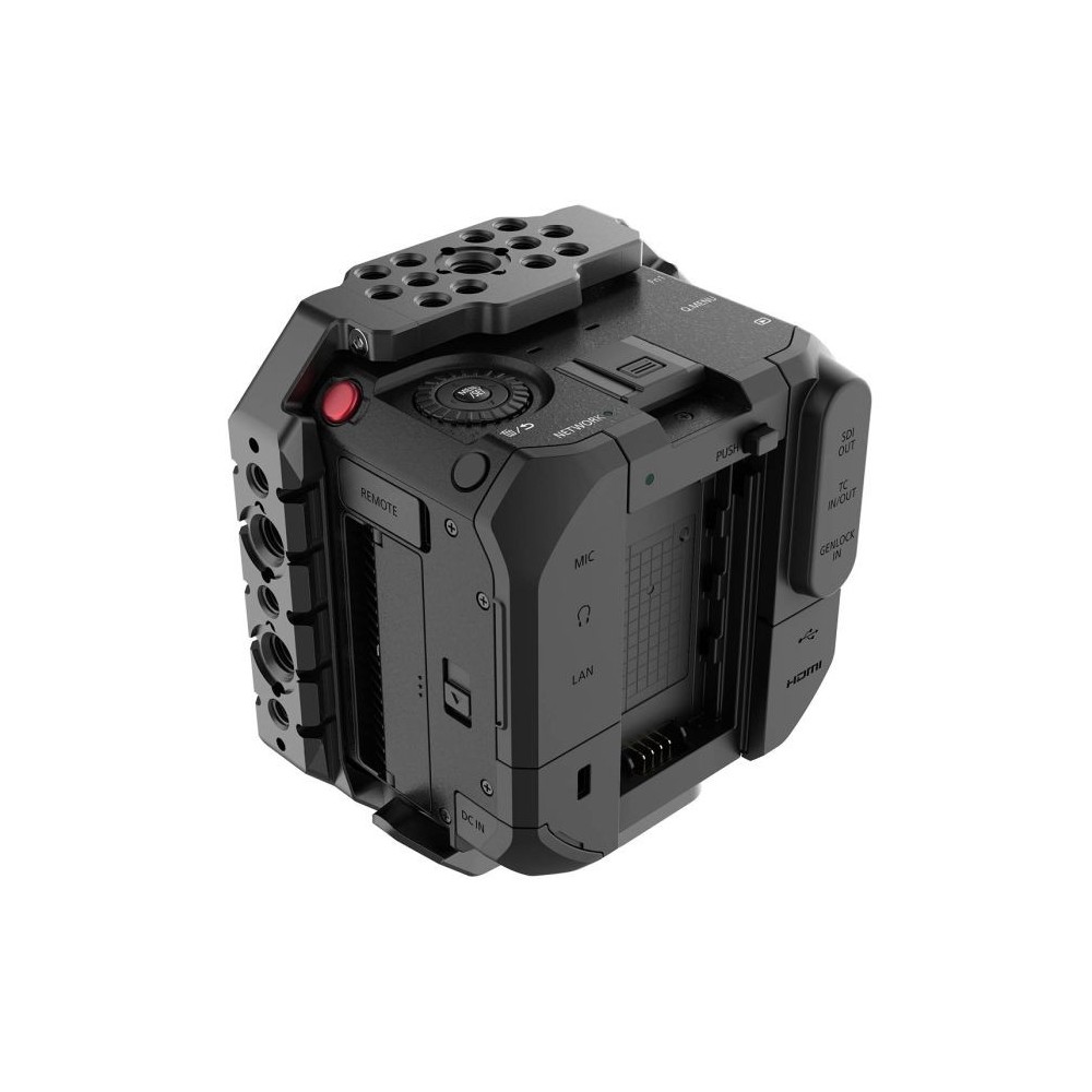 Cage for Panasonic BS1H / BGH1 8Sinn - Key features:

1/4" mounting points
Arri locating points (+ 3/8" mounting points)
M4 moun