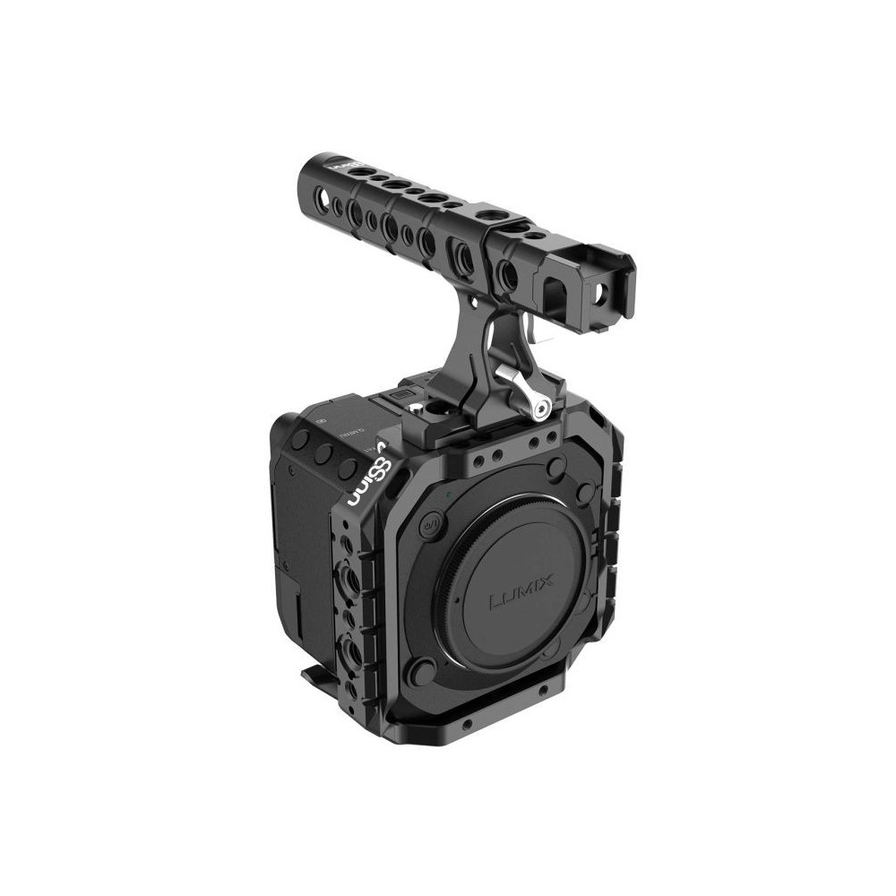 Cage for Panasonic BS1H / BGH1 8Sinn - Key features:

1/4" mounting points
Arri locating points (+ 3/8" mounting points)
M4 moun