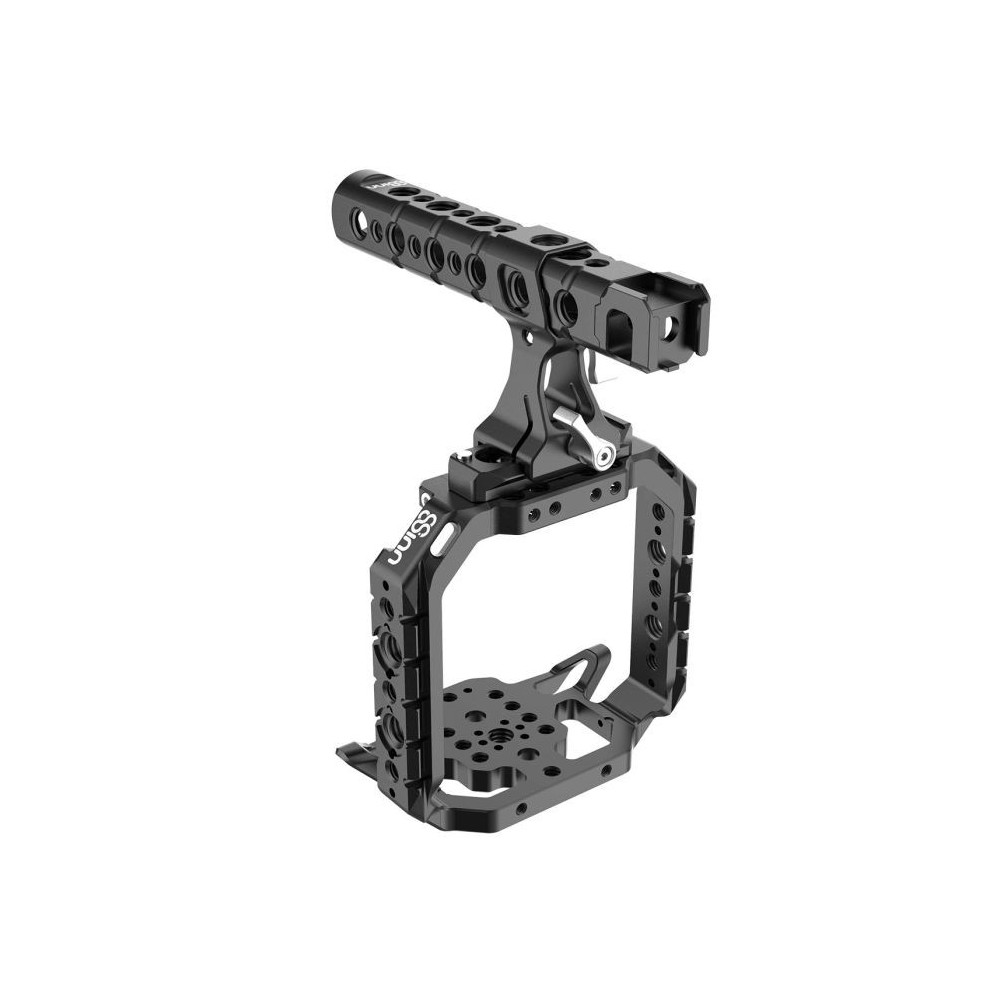 Cage for Panasonic BS1H / BGH1 8Sinn - Key features:

1/4" mounting points
Arri locating points (+ 3/8" mounting points)
M4 moun