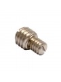 AF-11SL madrel reduction 1/4"-3/8" L-18mm Slidekamera - Material: vernickelter StahlGröße: 1/4 Zoll Gewinde 3/8 Zoll