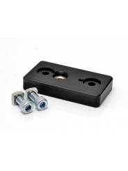 AF-8 SH 3/8" and 1/4" thin mounting plate for X-slider Slidekamera - Height:15mm
Width:50mm
Length:105mm
Mounting holes:3/8"
1/4