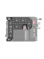 Linke Seitenplatte für RED V-Raptor 8Sinn - - 2 Befestigungspunkte der Platte an der Kamera- 1/4" Befestigungspunkte- 3/8"