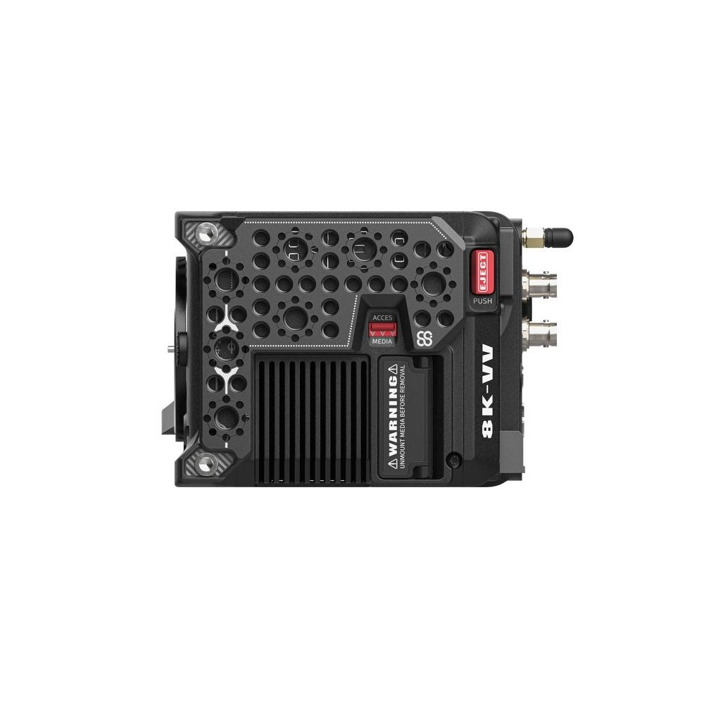 Linke Seitenplatte für RED V-Raptor 8Sinn - - 2 Befestigungspunkte der Platte an der Kamera- 1/4" Befestigungspunkte- 3/8"