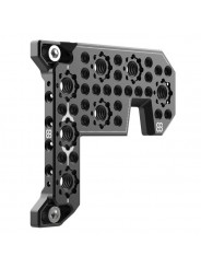 Linke Seitenplatte für RED V-Raptor 8Sinn - - 2 Befestigungspunkte der Platte an der Kamera- 1/4" Befestigungspunkte- 3/8"