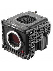 Rechte & linke Seitenplatte für RED V-Raptor 8Sinn - - zweiteiliges Set- 1/4" Befestigungspunkte- Arri Aufnahmepunkte (+ 3/8"
