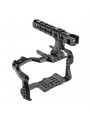 Panasonic GH5 / GH5M2 /GH5s Cage V2 8Sinn - - 1/4" Befestigungspunkte- Eine Befestigungsschraube (unten)- Kalte Schuhhalterung-