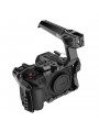 Panasonic GH5 / GH5M2 /GH5s Cage V2 8Sinn - - 1/4" Befestigungspunkte- Eine Befestigungsschraube (unten)- Kalte Schuhhalterung-