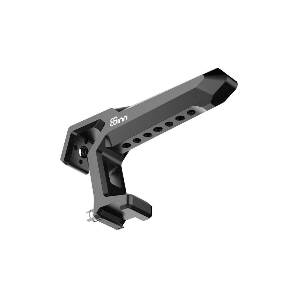 Black Crow Top Handle 8Sinn - - Mounting on Safety NATO Rail- 1/4" mounting points- 3/8” mounting points + Arri locating pins- C