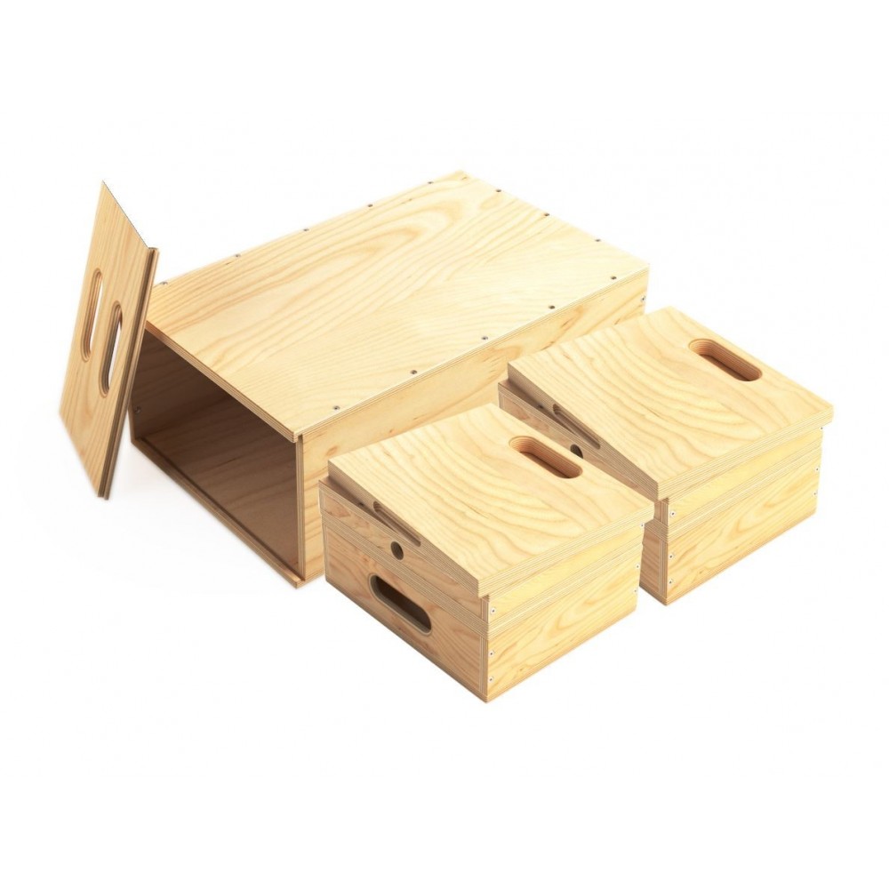 Mini Apple Box Compact Set Udengo - Alle: 8" x 21.25" x 13" (20 cm x 54 cm x 33 cm)Gewicht: 33,7 lbs (15,3 kg) 1