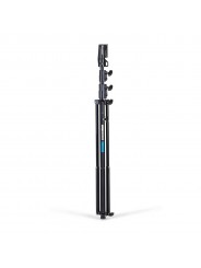 Schwarzes Aluminium Seniorenstativ Manfrotto - 
Professionelles Fotostativ für Location- oder Studioaufnahmen
Doppelt