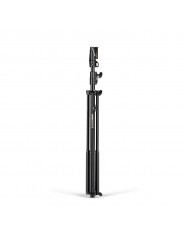 Stativ Beleuchtung Cine Stahl Schwarz Manfrotto - 
Maximale Höhe: 212cm
Minimale Höhe: 131cm
Geschlossene Länge: