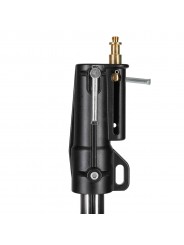 Stativ Beleuchtung Cine Stahl Schwarz Manfrotto - 
Maximale Höhe: 212cm
Minimale Höhe: 131cm
Geschlossene Länge: