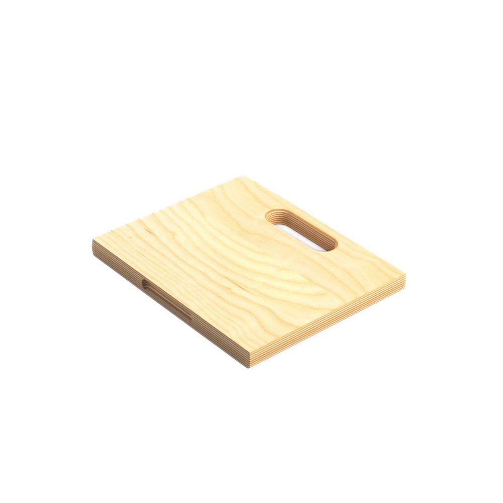 Mini Apple Box Eighth (Mini Pfannkuchen) Udengo - Größe: 1" x 10" x 12" (2,4 cm x 25,5 cm x 30,5 cm)Gewicht: 2,6lbs (1,2 kg)