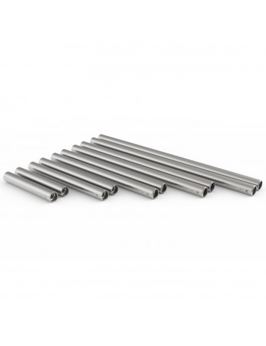 15mm Silver Rods 8Sinn - Hauptmerkmale:
M12 Innengewinde an beiden Enden
Verfügbare Längen: 10, 15, 20, 25, 30cm
Hergestellt
